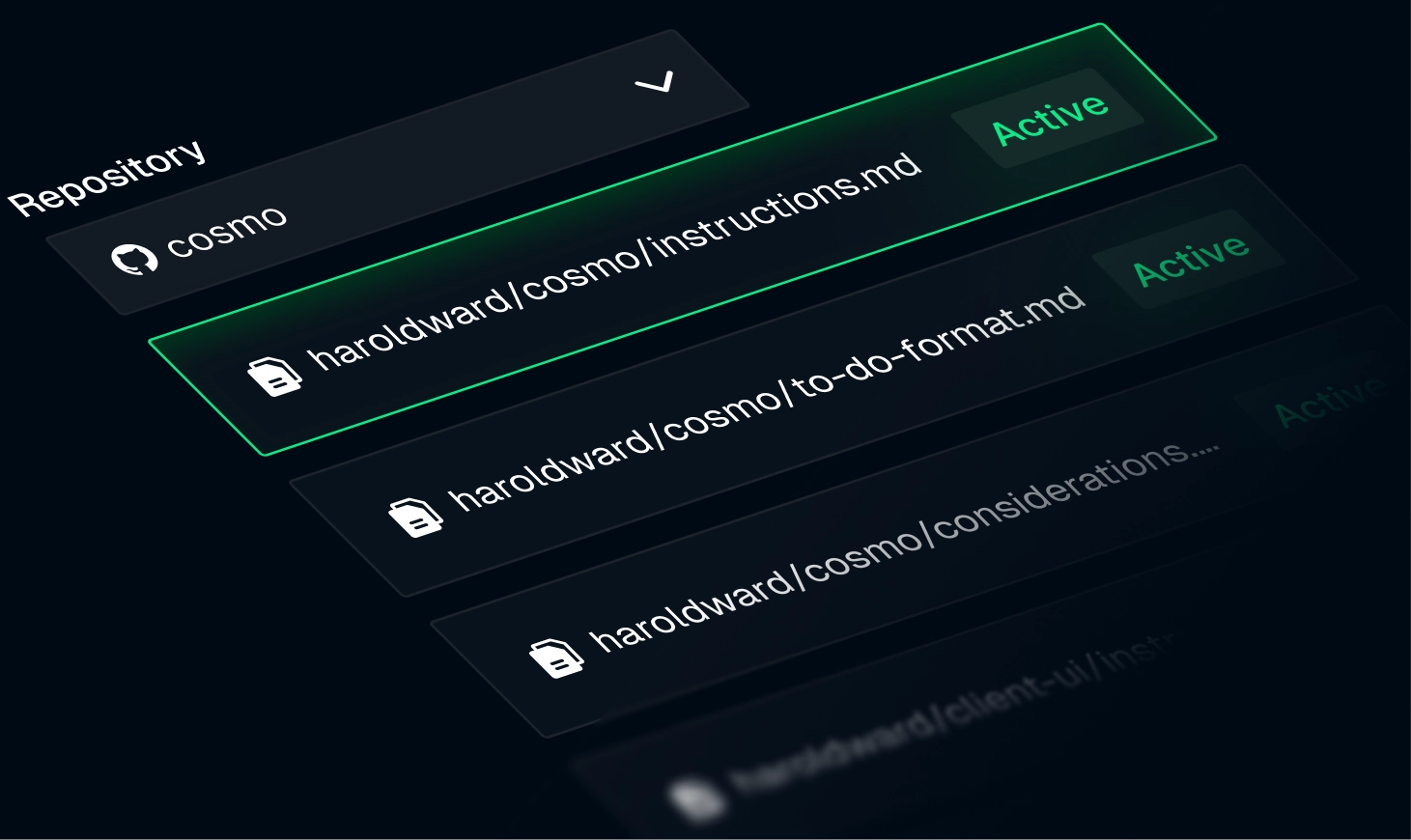 Follows custom context